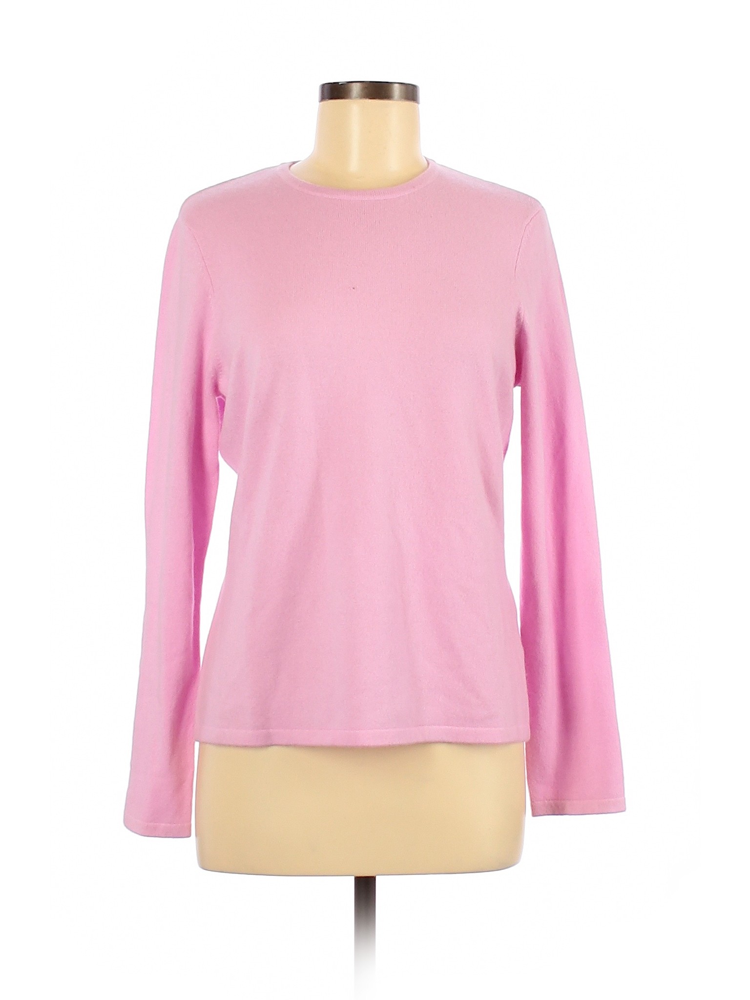 Lands' End Women Pink Sweatshirt M | eBay