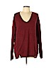 New Directions Burgundy Pullover Sweater Size L (petite) - photo 1
