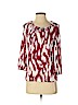 Chico's Red 3/4 Sleeve Top Size Sm (0) - photo 1