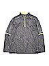 Asics Solid Gray Track Jacket Size 14 - 16 - photo 1
