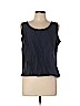 Eileen Fisher Blue Sleeveless Blouse Size L (petite) - photo 1