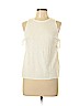 Tyler Jacobs for Feel the Piece 100% Cotton White Sleeveless Top Size M - photo 1