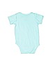 Assorted Brands 100% Cotton Graphic Green Short Sleeve Onesie Size 6-12 mo - photo 2