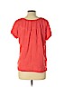 MICHAEL Michael Kors Pink Short Sleeve Blouse Size L - photo 2