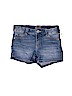 Justice Blue Denim Shorts Size 12 - photo 1