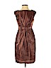 Adrianna Papell 100% Polyester Brown Cocktail Dress Size 4 (petite) - photo 1