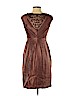 Adrianna Papell 100% Polyester Brown Cocktail Dress Size 4 (petite) - photo 2