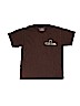 Assorted Brands 100% Cotton Brown Short Sleeve T-Shirt Size S (youth) - photo 1