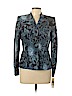 Kasper 100% Silk Blue Silk Blazer Size 8 - photo 1