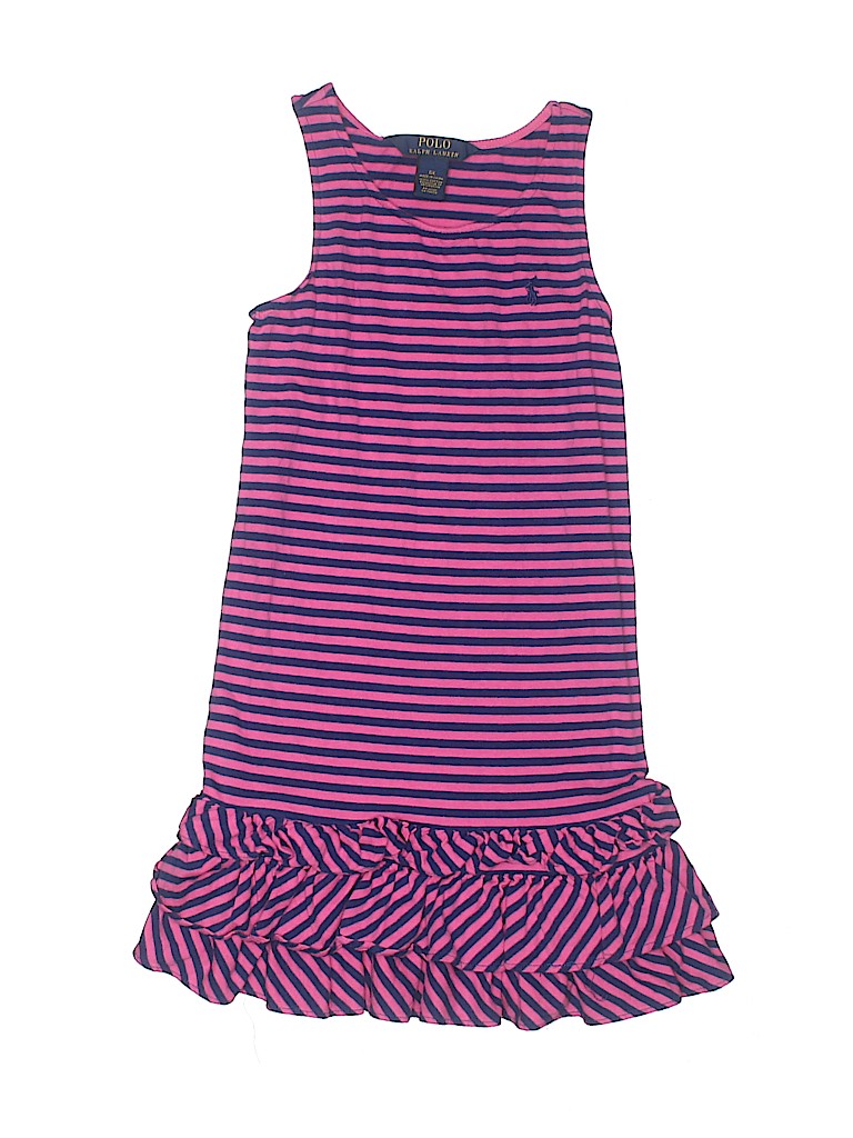 Polo by Ralph Lauren 100% Cotton Pink Dress Size 6X - photo 1