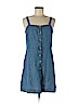 Ann Taylor LOFT 100% Lyocell Blue Casual Dress Size 8 (petite) - photo 1