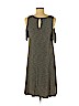 LED Luxe Essentials Denim 100% Rayon Gray Casual Dress Size M - photo 2