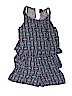 Art Class 100% Rayon Blue Romper Size 10 - 12 - photo 1