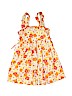 Zara Kids 100% Cotton Orange Dress Size 6 - photo 2