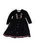 Two Turtles By Sweet Potato 100% Cotton Black Special Occasion Dress Size 4 - photo 1