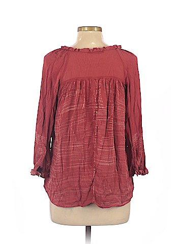 Gypsy 05 3/4 Sleeve Silk Top (view 2)