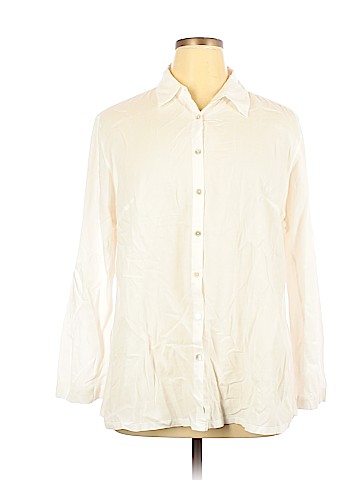 Eileen Fisher Long Sleeve Button-Down Shirt (view 1)