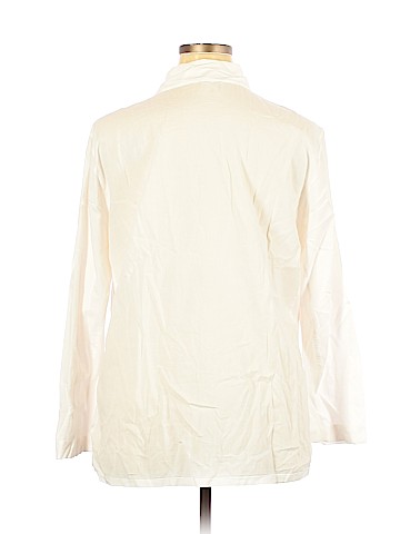 Eileen Fisher Long Sleeve Button-Down Shirt (view 2)