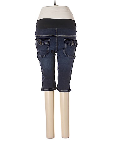 Indigo Blue Denim Shorts (view 2)