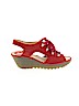 FLY London Red Wedges Size EU 39 - photo 1