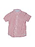 Crown & Ivy 100% Cotton Red Short Sleeve Button-Down Shirt Size 7 - photo 1