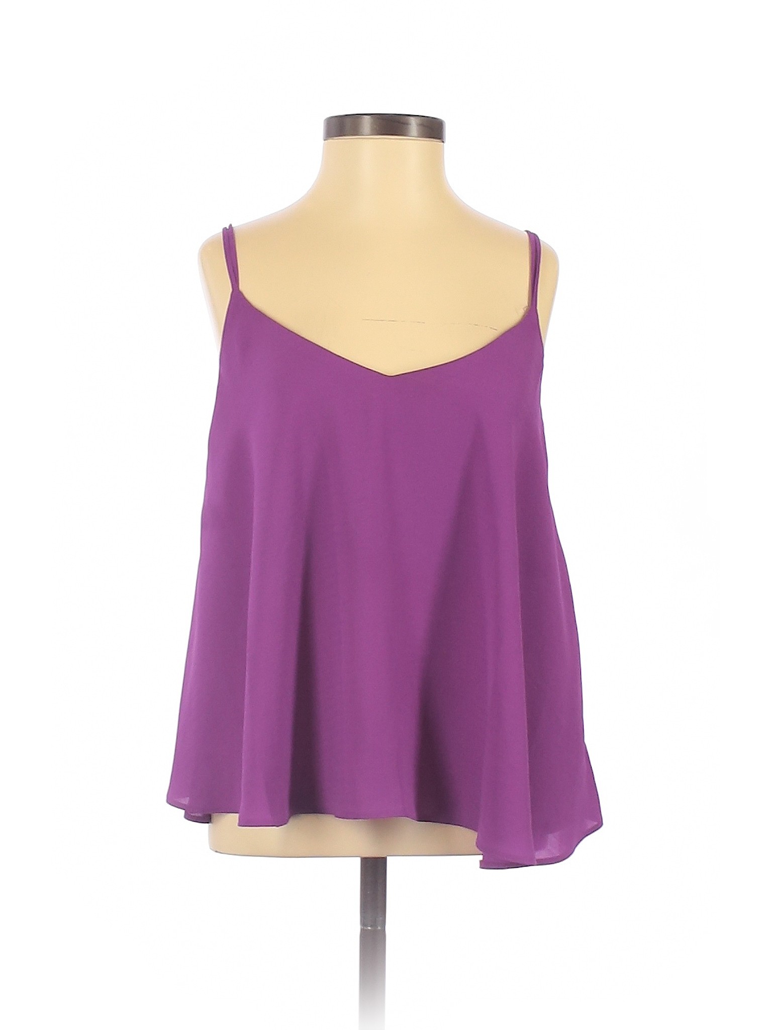 Topshop Women Purple Sleeveless Blouse 4 | eBay