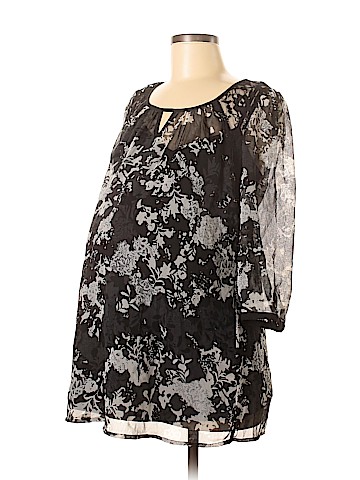 Oh Baby By Motherhood 3/4 Sleeve Blouse (view 1)