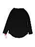 Xhilaration 100% Cotton Black Long Sleeve T-Shirt Size 7 - 8 - photo 2