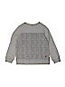 Tea 100% Cotton Checkered-gingham Houndstooth Gray Sweatshirt Size 7 - photo 2