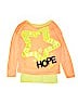 Justice Orange Long Sleeve Top Size 16 - photo 1
