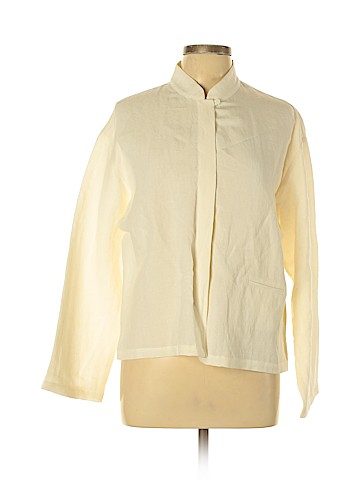 Eileen Fisher Long Sleeve Button-Down Shirt (view 1)