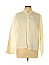 Eileen Fisher Ivory Long Sleeve Button-Down Shirt Size L (petite) - photo 1
