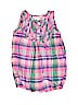 Ralph Lauren 100% Cotton Pink Short Sleeve Onesie 6-9 MO / 9 MO - photo 1