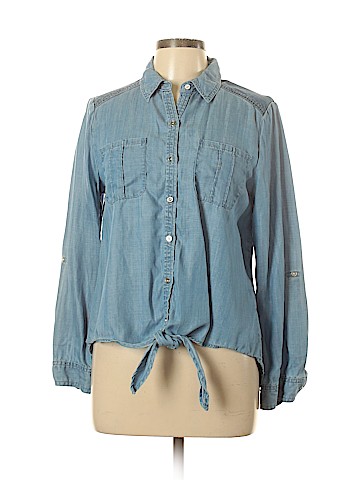 Chico's Long Sleeve Button-Down Shirt (view 1)