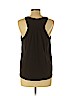 Ann Taylor LOFT 100% Cotton Black Sleeveless T-Shirt Size L (petite) - photo 2
