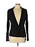Caslon 100% Cotton Black Blazer Size L - photo 1