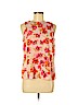 Ann Taylor LOFT 100% Polyester Pink Sleeveless Blouse Size M (petite) - photo 1