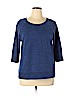 SONOMA life + style Blue Pullover Sweater Size XL - photo 1