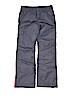Old Navy 100% Polyester Solid Gray Snow Pants Size 6 - 7 - photo 2