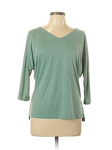 Color Thread 3/4 Sleeve Top (view 1)