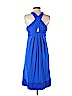 Diane von Furstenberg Blue Cocktail Dress Size 6 - photo 2