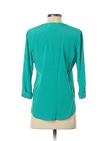 Rory Beca Long Sleeve Silk Top (view 2)