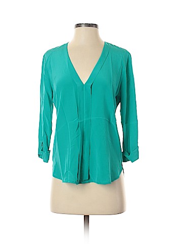 Rory Beca Long Sleeve Silk Top (view 1)