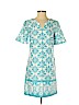 Ann Taylor Factory 100% Cotton Blue Casual Dress Size 4 (petite) - photo 1