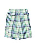 Gymboree 100% Cotton Plaid Green Cargo Shorts Size 10 - photo 2