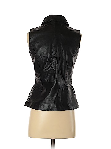 Petite Sophisticate Leather Jacket (view 2)
