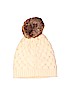 J.Crew Solid Ivory Beanie One size - photo 1