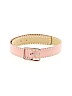 Aeropostale 100% Leather Solid Pink Leather Belt Size M - photo 1