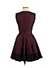 Alexander McQueen 100% Wool Burgundy Casual Dress Size EU 40 / US 10 - photo 2