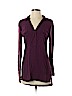 Splendid 100% Rayon Purple Long Sleeve Blouse Size S - photo 1